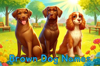 brown dog names